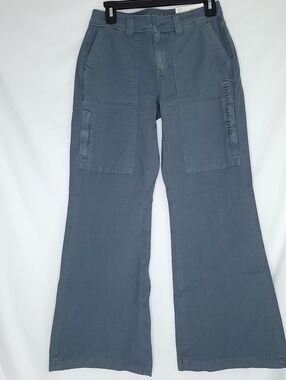 AMERICAN EAGLE Women's Low Rise Baggy Flare Pants Size 0 SHORT (NWT)